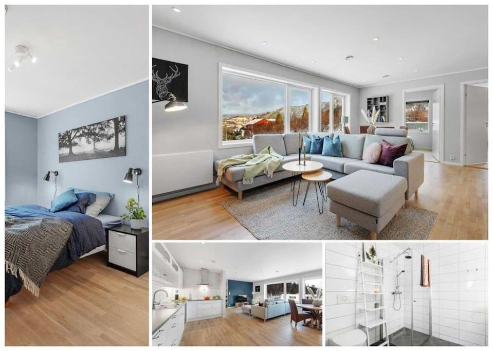 Stor Og Moderne Leilighet I Indre Arna Bergen Gratis Parkering!! エクステリア 写真